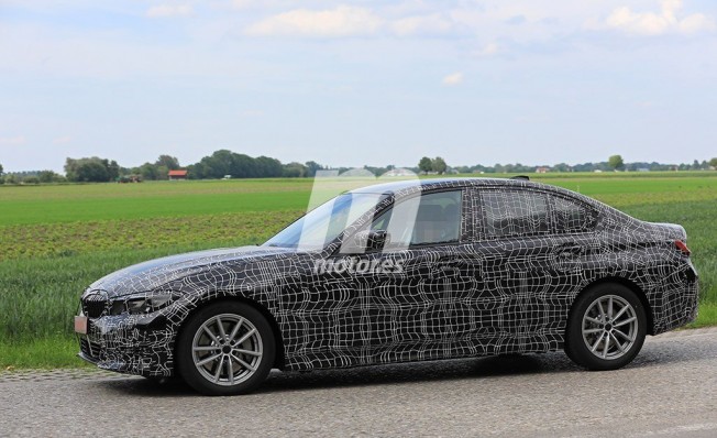BMW Serie 3 2019 - foto espía lateral BMW Serie 3 2019 - foto espía lateral