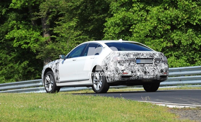 BMW Serie 7 2019 - foto espía posterior BMW Serie 7 2019 - foto espía posterior