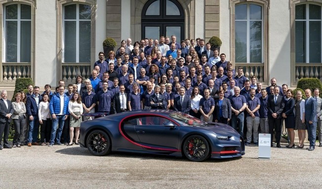Bugatti Chiron - ejemplar número 100 Bugatti Chiron - ejemplar número 100