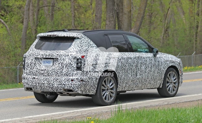 Cadillac XT6 2020 - foto espía posterior Cadillac XT6 2020 - foto espía posterior