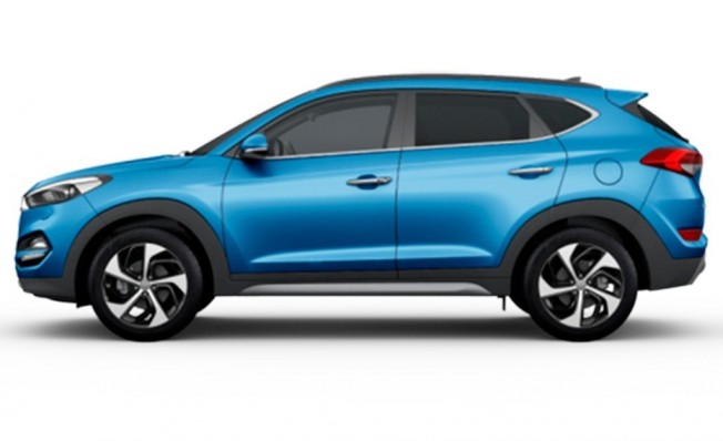Hyundai Tucson - lateral Hyundai Tucson - lateral