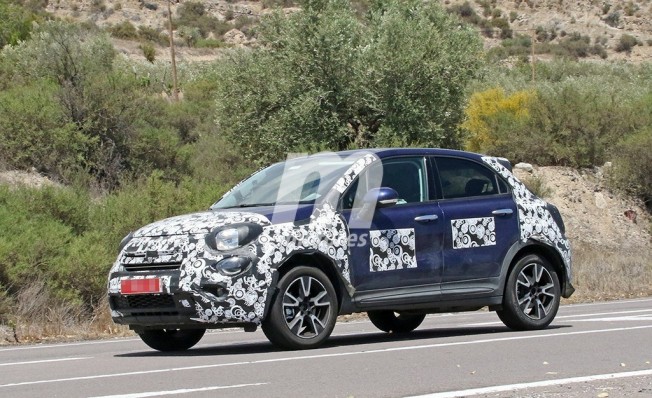 Fiat 500X 2019 - foto espía Fiat 500X 2019 - foto espía