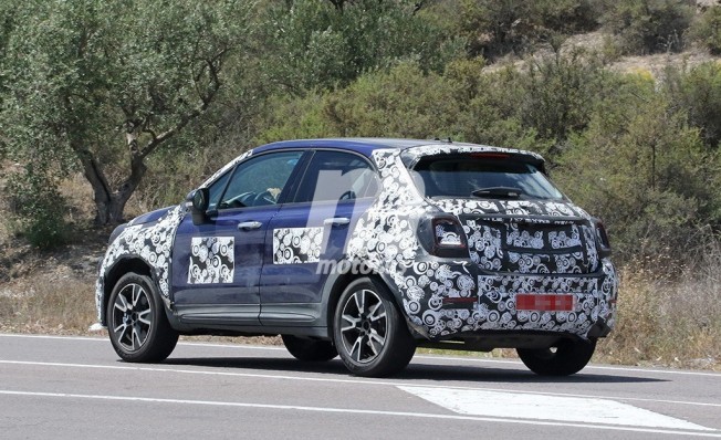 Fiat 500X 2019 - foto espía posterior Fiat 500X 2019 - foto espía posterior
