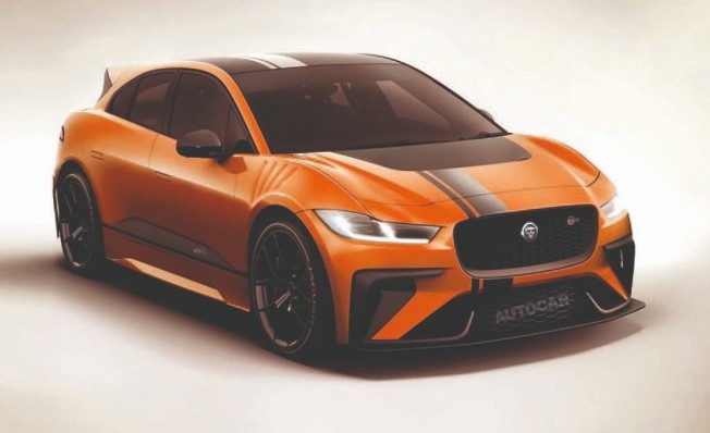 Jaguar I-Pace SVR - recreación Jaguar I-Pace SVR - recreación