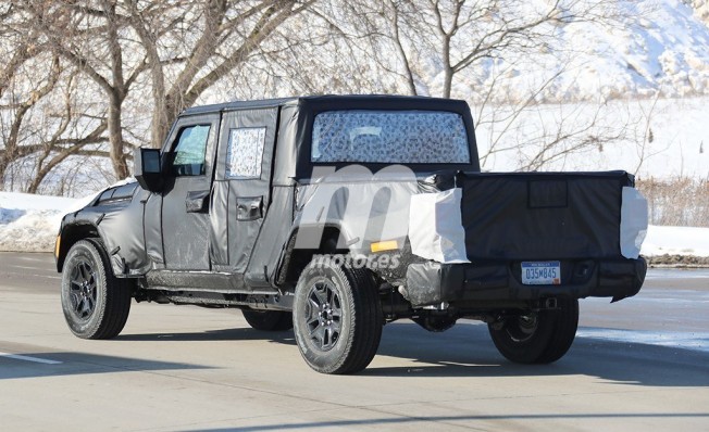 Jeep Scrambler 2019 - foto espía posterior Jeep Scrambler 2019 - foto espía posterior