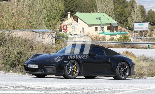 Porsche 911 Speedster 2018 - foto espía Porsche 911 Speedster 2018 - foto espía