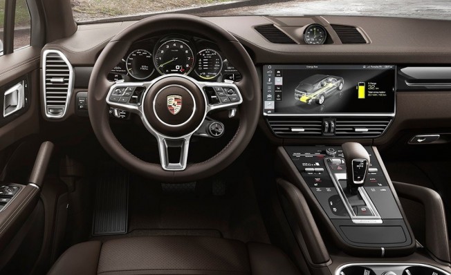 Porsche Cayenne E-Hybrid 2018 - interior Porsche Cayenne E-Hybrid 2018 - interior
