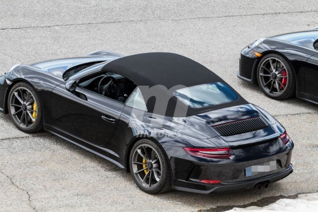 Porsche 911 GT3 Cabrio Touring Package - foto espía Porsche 911 GT3 Cabrio Touring Package - foto espía