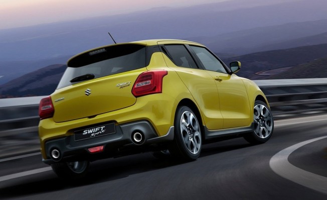 Suzuki Swift Sport 2018 - posterior Suzuki Swift Sport 2018 - posterior
