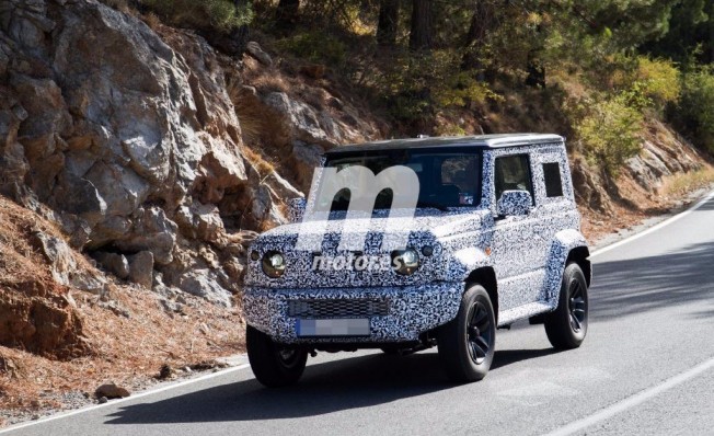 Suzuki Jimny 2019 - foto espía Suzuki Jimny 2019 - foto espía