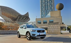 Suecia - Abril 2018: El Volvo XC40 aparca en el Top 10