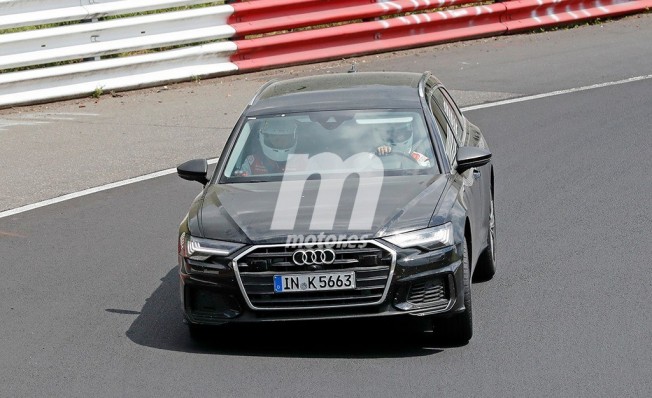 Audi S6 Avant 2019 - foto espía frontal Audi S6 Avant 2019 - foto espía frontal