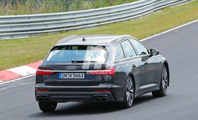 Audi S6 Avant 2019 - foto espía posterior Audi S6 Avant 2019 - foto espía posterior