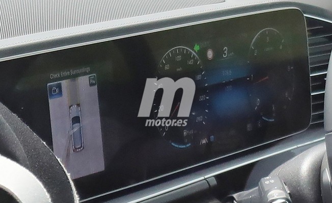 Mercedes Clase GLE 2019 - foto espía interior Mercedes Clase GLE 2019 - foto espía interior