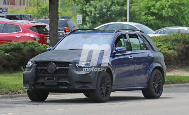 Mercedes Clase GLE 2019 - foto espía Mercedes Clase GLE 2019 - foto espía