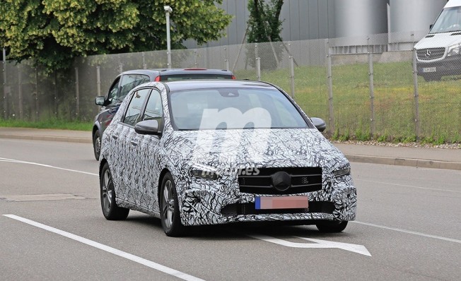 Mercedes Clase B 2019 - foto espía Mercedes Clase B 2019 - foto espía