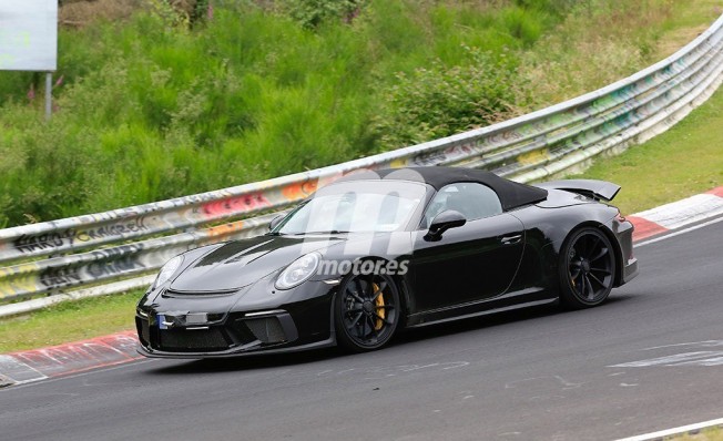 Porsche 911 Speedster - foto espía Porsche 911 Speedster - foto espía
