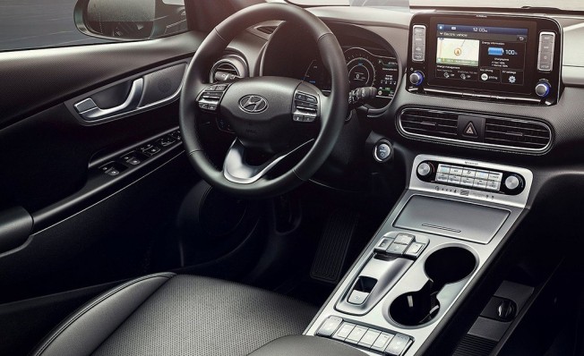 Hyundai Kona Eléctrico - interior Hyundai Kona Eléctrico - interior