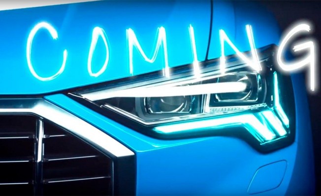 Audi Q3 2019 - teaser Audi Q3 2019 - teaser