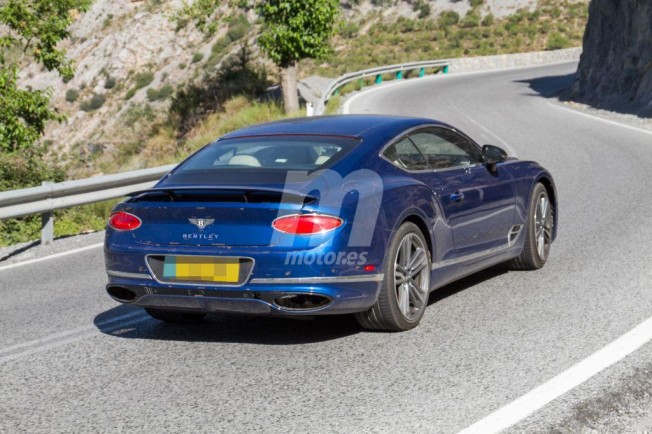 Bentley Continental GT Speed 2019 - foto espía posterior Bentley Continental GT Speed 2019 - foto espía posterior