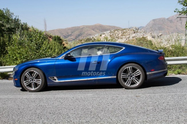 Bentley Continental GT Speed 2019 - foto espía lateral Bentley Continental GT Speed 2019 - foto espía lateral