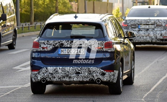 BMW X1 2019 - foto espía posterior BMW X1 2019 - foto espía posterior