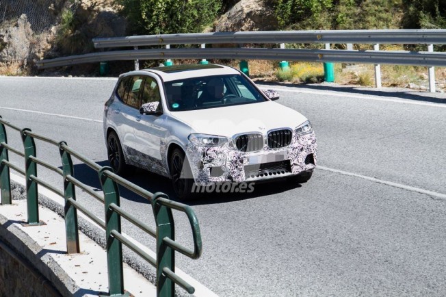 BMW X3 M 2019 - foto espía BMW X3 M 2019 - foto espía