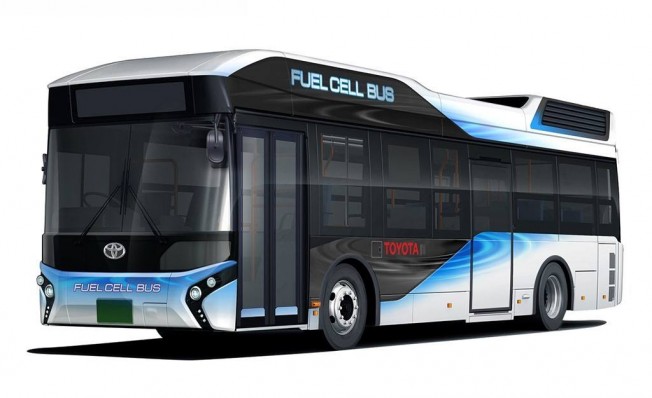 Autobús de hidrógeno de Toyota Autobús de hidrógeno de Toyota