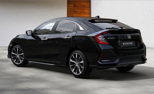 Honda Civic Silver Line - posterior Honda Civic Silver Line - posterior