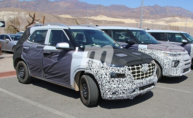 Hyundai A-SUV - foto espía Hyundai A-SUV - foto espía