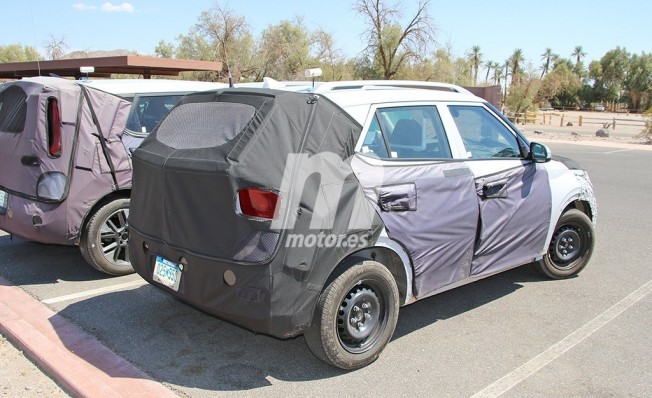 Hyundai A-SUV - foto espía posterior Hyundai A-SUV - foto espía posterior