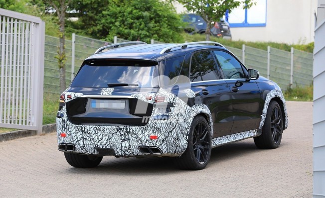Mercedes-AMG GLE 63 2019 - foto espía posterior Mercedes-AMG GLE 63 2019 - foto espía posterior