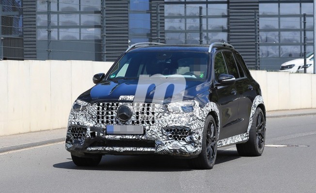 Mercedes-AMG GLE 63 2019 - foto espía Mercedes-AMG GLE 63 2019 - foto espía