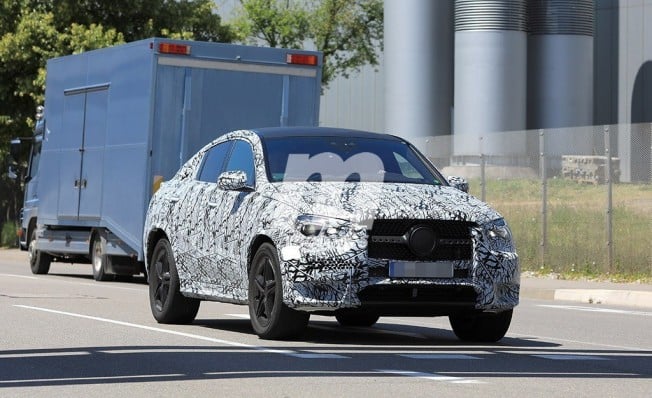 Mercedes Clase GLE Coupé 2020 - foto espía Mercedes Clase GLE Coupé 2020 - foto espía
