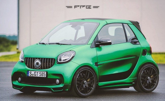 Smart ForTwo influenciado por el Mercedes-AMG GT R Smart ForTwo influenciado por el Mercedes-AMG GT R