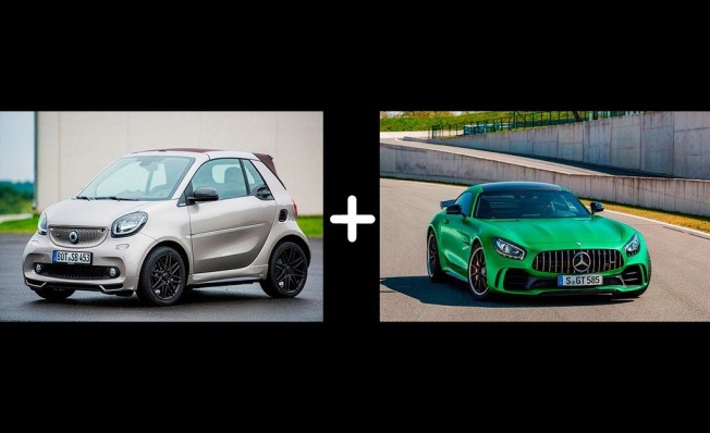 Smart ForTwo influenciado por el Mercedes-AMG GT R Smart ForTwo influenciado por el Mercedes-AMG GT R