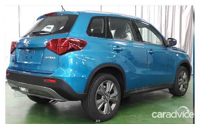 Suzuki Vitara 2019 - foto espía posterior Suzuki Vitara 2019 - foto espía posterior