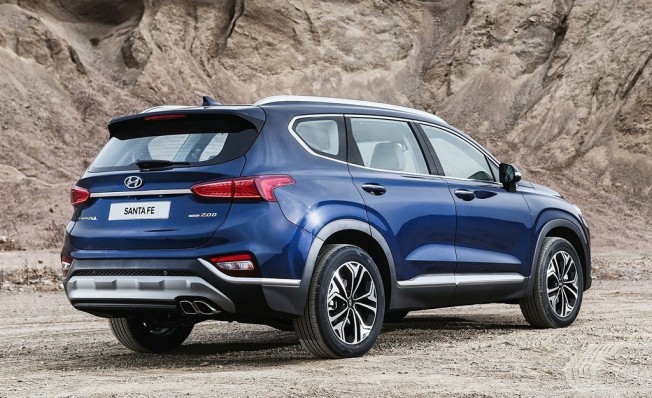 Hyundai Santa Fe 2019 - posterior Hyundai Santa Fe 2019 - posterior