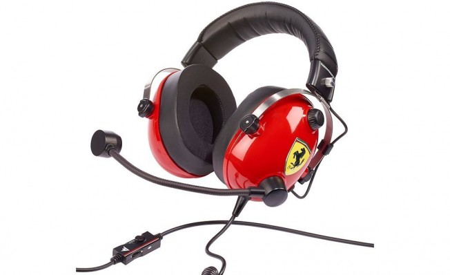 Auriculares Thrustmaster T.Racing Scuderia Ferrari Edition Auriculares Thrustmaster T.Racing Scuderia Ferrari Edition