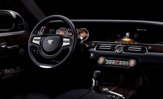 Aurus Senat - interior Aurus Senat - interior