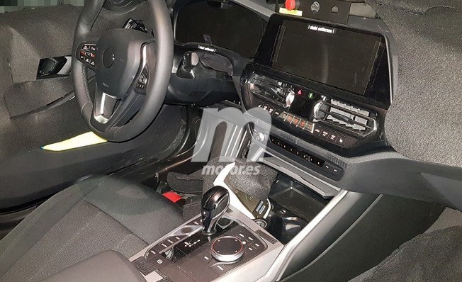 BMW Serie 3 Touring 2019 - foto espía interior BMW Serie 3 Touring 2019 - foto espía interior