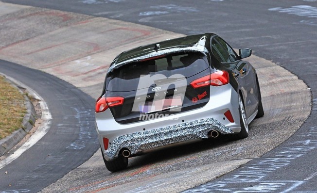 Ford Focus ST 2019 - foto espía posterior Ford Focus ST 2019 - foto espía posterior