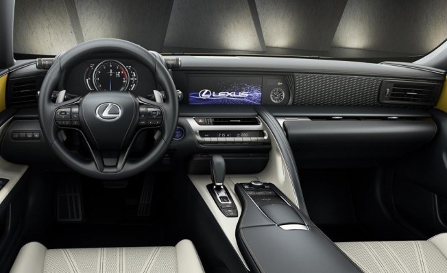 Lexus LC 500h Yellow Edition - interior Lexus LC 500h Yellow Edition - interior