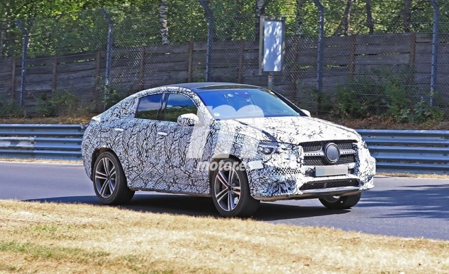 Mercedes Clase GLE Coupé 2020 - foto espía Mercedes Clase GLE Coupé 2020 - foto espía