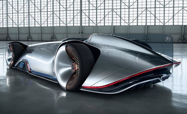 Mercedes Vision EQ Silver Arrow Concept - posterior Mercedes Vision EQ Silver Arrow Concept - posterior