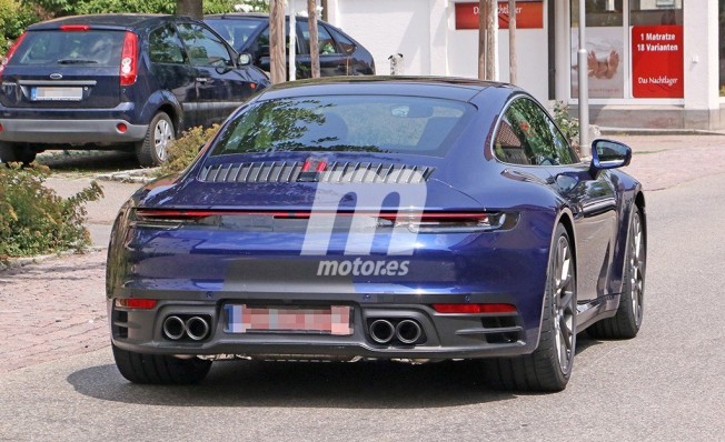Porsche 911 2019 - foto espía posterior Porsche 911 2019 - foto espía posterior