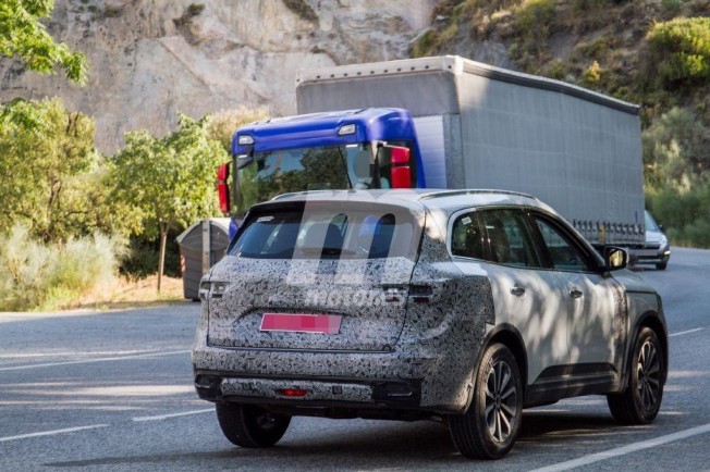 Renault Koleos 2019 - foto espía posterior Renault Koleos 2019 - foto espía posterior