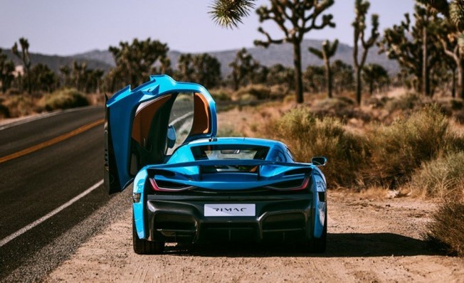 Rimac C_Two California Edition - posterior Rimac C_Two California Edition - posterior