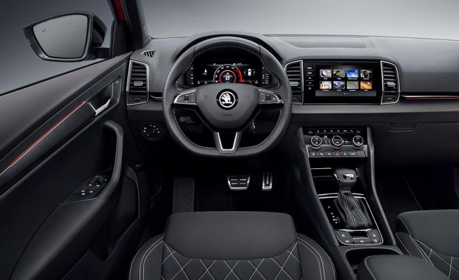 Skoda Karoq Sportline - interior Skoda Karoq Sportline - interior