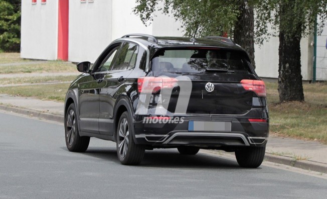 Volkswagen T-Cross 2019 - foto espía posterior Volkswagen T-Cross 2019 - foto espía posterior
